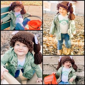 Cabbage Patch Costume. Hat and Shirt.
